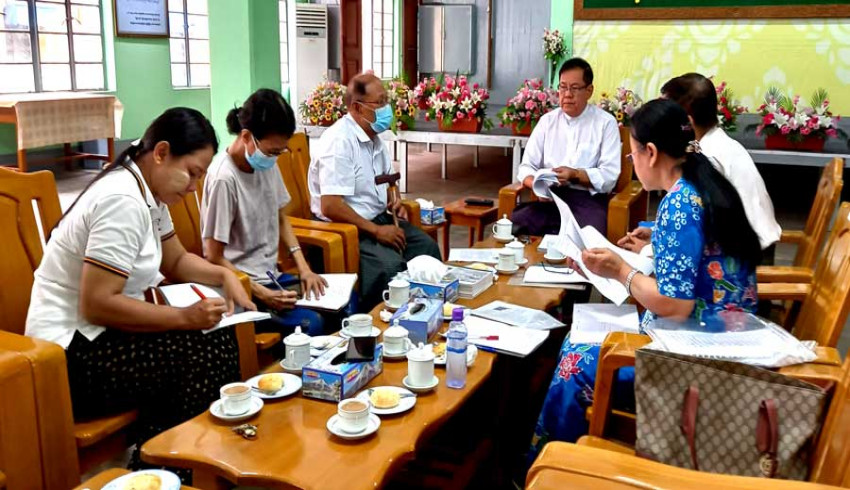 မြန်မာ့စွယ်စုံကျမ်းနှစ်ချုပ် (၂၀၂၃) ပြုစုထုတ်ဝေခြင်းလုပ်ငန်းနှင့်ပတ်သက်၍ မြန်မာ့ရည်ညွှန်းကျမ်း စီစဉ်ရေးအဖွဲ့ အစည်းအဝေးကျင်းပ