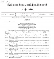 ၂၀၂၄ ခုနှစ်၊ ဇူလိုင်လ ၁၉ ရက်ထုတ် အတွဲ (၇၇)၊ အမှတ် (၂၉) ပြန်တမ်းစာစောင်ကို စာပေဗိမာန်စာအုပ် အရောင်းဆိုင်များမှတစ်ဆင့် စတင်ဖြန့်ချိ 