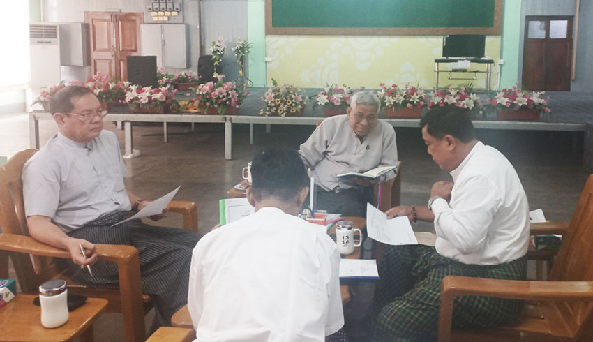 ၂၀၂၄ ခုနှစ်အတွက် စာပေဗိမာန်စာမူဆု အဖွဲ့ငယ် (ပဏာမအဆင့်) စိစစ်ရွေးချယ်ရေး ညှိနှိုင်းအစည်း အဝေးကျင်းပ