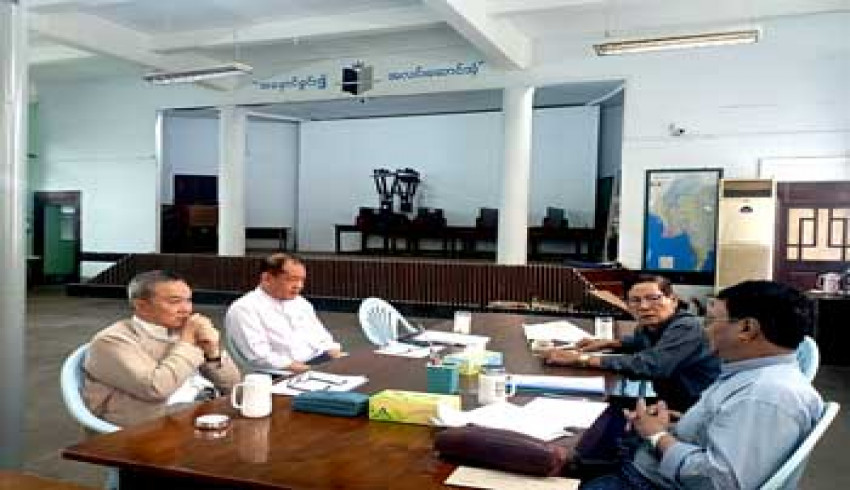 ၂၀၂၅ ခုနှစ်အတွက် အမျိုးသားစာပေဆု အဖွဲ့ငယ် (ပဏာမအဆင့်) စိစစ်ရွေးချယ်ရေး ညှိနှိုင်း အစည်းအဝေးကျင်းပ