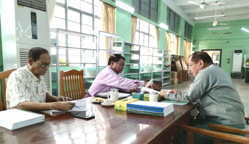 ၂၀၂၅ ခုနှစ်အတွက် စာပေဗိမာန်စာမူဆုအဖွဲ့ငယ် (ပဏာမအဆင့်) စိစစ်ရွေးချယ်ရေး ညှိနှိုင်း အစည်းအဝေးကျင်းပ