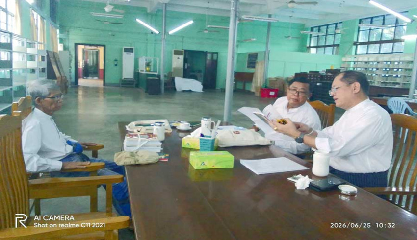 ၂၀၂၅ ခုနှစ်အတွက် အမျိုးသားစာပေဆု အဖွဲ့ငယ် (ပဏာမအဆင့်) စိစစ်ရွေးချယ်ရေး ညှိနှိုင်း အစည်းအဝေးကျင်းပ