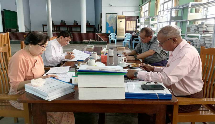 ၂၀၂၅ ခုနှစ်အတွက် စာပေဗိမာန်စာမူဆု အဖွဲ့ငယ် (ပဏာမအဆင့်) စိစစ်ရွေးချယ်ရေး ညှိနှိုင်း အစည်းအဝေး ကျင်းပ