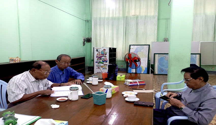 ၂ဝ၂၅ ခုနှစ်အတွက် အမျိုးသားစာပေဆု အဖွဲ့ငယ် (ဆန်ခါတင်အဆင့်) စိစစ်ရွေးချယ်ရေး ညှိနှိုင်း အစည်းအဝေးကျင်းပ