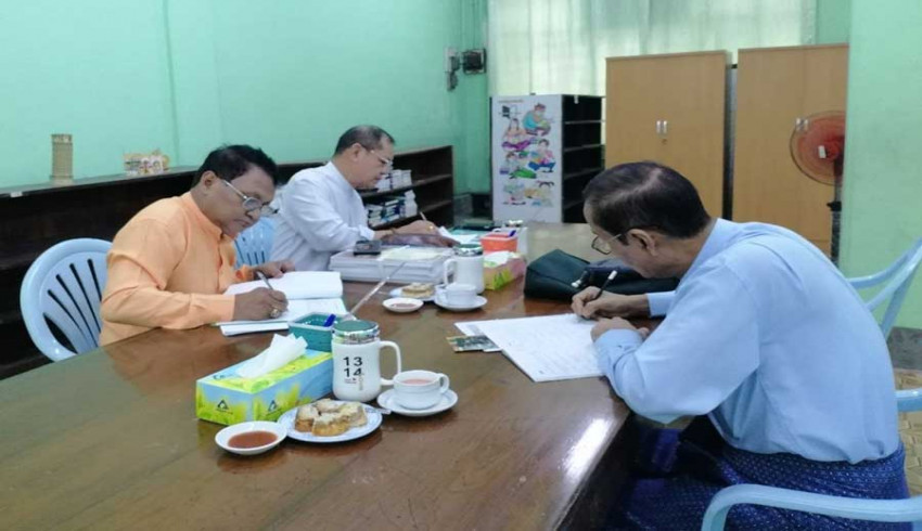 ၂၀၂၅ ခုနှစ်အတွက် စာပေဗိမာန်စာမူဆု အဖွဲ့ငယ် (အတည်ပြုအဆင့်) စိစစ်ရွေးချယ်ရေး ညှိနှိုင်း အစည်းအဝေး ကျင်းပ