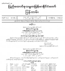မြန်မာနိုင်ငံတော်ပြန်တမ်း အတွဲ (၇၀)၊ အမှတ် (၁၇)၊ ၂၀၁၇ ခုနှစ် ဧပြီလ ၂၈ ရက်ထုတ် စာစောင်ကို စာပေဗိမာန် စာအုပ် အရောင်းဆိုင်တွင် ဝယ်ယူရရှိနိုင်ပြီ